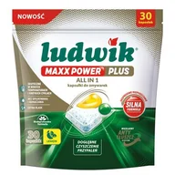 Środki do zmywarek - Kapsułki do zmywarek LUDWIK Maxx Power Plus 30 szt. - miniaturka - grafika 1