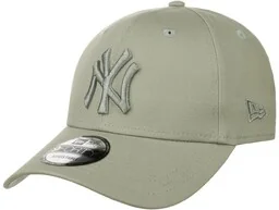 9Forty League Essential NYY Cap by New Era, jasnozielony, One Size - Czapki i chusty sportowe męskie - miniaturka - grafika 1