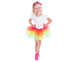 GoDan Strój, Tęczowa balerina, 90-120 cm - Stroje karnawałowe - miniaturka - grafika 1