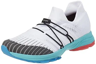 UYN Free Flow Tune XC Turquoise Sole, Trampki damskie, Biały/Szary, 39 EU, Biały Szary, 39 EU - Trampki damskie - miniaturka - grafika 1