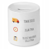 Skarbonki - Skarbonka Dla Violetty Idealny na Urodziny Prezent z Nadrukiem ze Zdjęciem + Opakowanie na prezent (wzór 01) - miniaturka - grafika 1