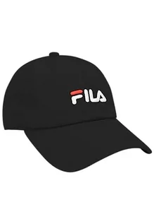 Czapki damskie - FILA Unisex BANGIL czapka baseballowa, czarna, rozmiar uniwersalny, czarny, jeden rozmiar - grafika 1
