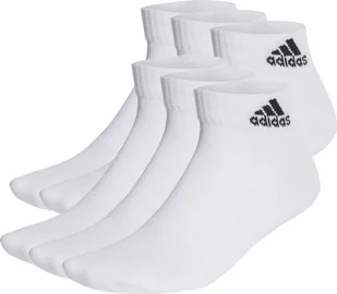 Adidas Skarpety ADIDAS Białe Cushioned Ankle Socks 6 Par S - Skarpety termoaktywne - miniaturka - grafika 1