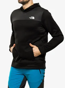 Bluza męska z kapturem The North Face Reaxion Fleece P/O Hoodie - tnf black/asphalt grey - Bluzy sportowe męskie - miniaturka - grafika 1