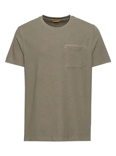 Camel Active Koszulka w kolorze khaki - Koszulki męskie - miniaturka - grafika 1