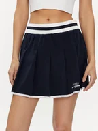 Spódnice - Guess Spódnica trapezowa Arleth V4GD19 WG2Q0 Granatowy Regular Fit - miniaturka - grafika 1