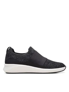 Clarks Slippersy w kolorze czarnym - Kapcie damskie - miniaturka - grafika 1