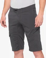 Spodenki rowerowe - 100% Szorty męskie 100% RIDECAMP Shorts Charcoal roz.28 42 EUR - miniaturka - grafika 1