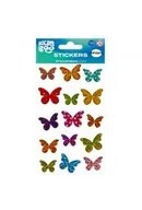 Zabawki kreatywne - Naklejki 10x16 cm Motyle Epoxy STICKER BOO 537781 - miniaturka - grafika 1