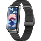 Smartwatch - Zegarek Smartwatch Damski Hagen HB35.14.144 czarny - miniaturka - grafika 1