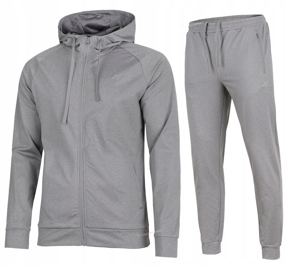 4F MÄSKI DRES SPORTOWY TRENINGOWY KOMPLET BLUZA SPODNIE / rozm XXL