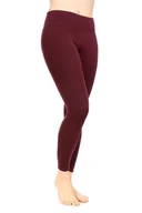 Pozostała odzież narciarska - Smartwool Leginsy termoaktywne damskie Classic Thermal Merino Base Layer Women bordowe M - miniaturka - grafika 1