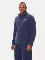 Bluzy męskie - The North Face Polar Glacier NF0A8D0R Granatowy Regular Fit - miniaturka - grafika 1