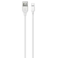 Kable USB - Xo Kabel NB103 typ-C biały 2,1A 1m - miniaturka - grafika 1
