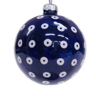 Ceramiczna bombka duża Ceramika Bolesławiec - Bombki - miniaturka - grafika 1