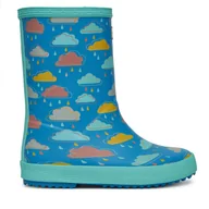 Buty dla chłopców - Kalosze Hunter HFRK0009242 Niebieski - miniaturka - grafika 1