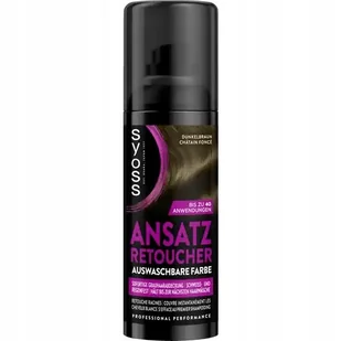 Syoss Root Retoucher, Spray do retuszu odrostów, Ciemny Brąz, z Niemiec - Farby do włosów i szampony koloryzujące Syoss Root Retoucher, Spray do retuszu odrostów, Ciemny Brąz, z Niemiec - Farby do włosów i szampony koloryzujące - miniaturka - grafika 1