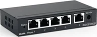 Switche - Switch Reyee Niezarządzalny Switch Reyee 5 portów 100Mbps Metalowa Obudowa Desktop - miniaturka - grafika 1
