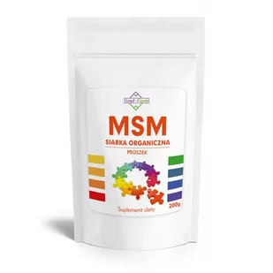 Soul-Farm MSM siarka organiczna proszek -  - 200g - Witaminy i minerały - miniaturka - grafika 2