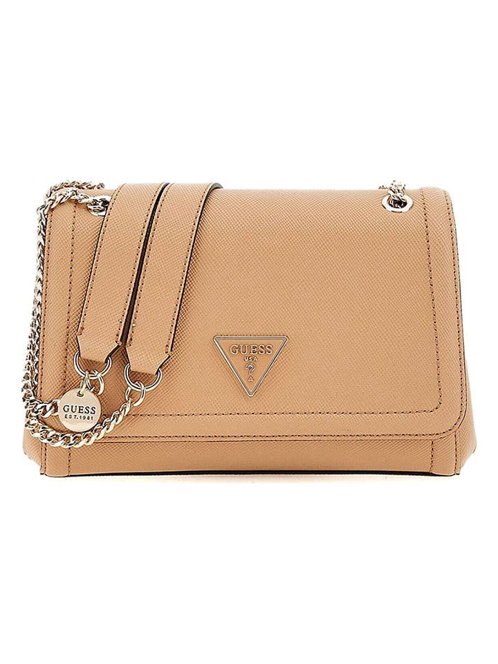 Guess Torebka w kolorze beżowym - 24 x 15 x 7 cm