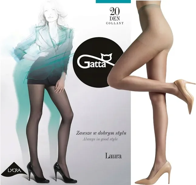 Rajstopy Gatta Laura 20 Den 5-xl Daino