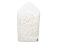 Rożki i beciki - Rożek miękki - Miś z kokardką biały - miniaturka - grafika 1