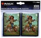 Akcesoria do gier planszowych - Koszulki na karty Magic the Gathering - Wilds of Eldraine - Sleeves - Ellivere of the Wild Court Standard 66x91 mm (100) - miniaturka - grafika 1