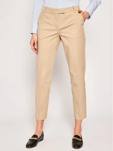 Marc OPolo Chinosy B01 0341 10059 Brązowy Slim Fit - Spodnie damskie - miniaturka - grafika 1