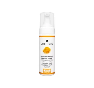 Orientana Orientana Natural Face Cleansing Foam - Kantola Nawilżająca pianka do mycia twarz - Gurdlina Japońska 150 ml - Pianki do mycia twarzy - miniaturka - grafika 1