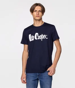 T-shirt z nadrukiem SCRIPT5 2405 NAVY BLAZER-M - Koszulki męskie - miniaturka - grafika 1