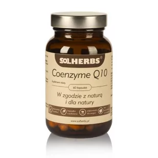 SOLHERBS Coenzyme Q10 Koenzym Q10, 60kaps. - Włosy, skóra, paznokcie - miniaturka - grafika 1