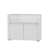 Komody - Komoda AAK-2 Alaska Restol Biały - miniaturka - grafika 1