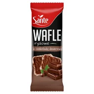 Zdrowa żywność - Sante Wafle Ryżowe 64 g Czekolada Deserowa - miniaturka - grafika 1