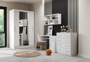 Zestaw Mebli Dziecięcych Młodzieżowych Tobi Bis 01 Biały Producent - Zestawy mebli dla dzieci Zestaw Mebli Dziecięcych Młodzieżowych Tobi Bis 01 Biały Producent - Zestawy mebli dla dzieci - miniaturka - grafika 1