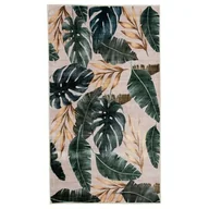 Dywany - Dywan drukowany MITA fake mink 50 x 80 cm zielony - miniaturka - grafika 1