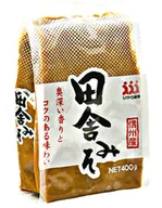 Pasztet i przetwory mięsne - Pasta Inaka Aka Miso, ciemna 400g - Hikarimiso - miniaturka - grafika 1