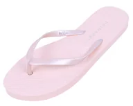 Moda i Uroda OUTLET - Różowe (nude) japonki - miniaturka - grafika 1