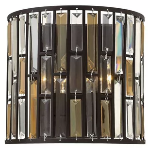 Hinkley Lighting Kinkiet kryształowy 2pł HK/GEMMA2/A VBZ GEMMA ELSHK/GEMMA2/A VBZ - Lampy ścienne - miniaturka - grafika 1