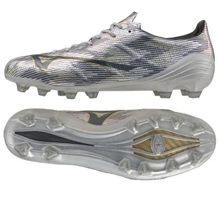 Buty Mizuno Afla II Elite FG P1GA256204 srebrny 43 - Piłka nożna - miniaturka - grafika 1