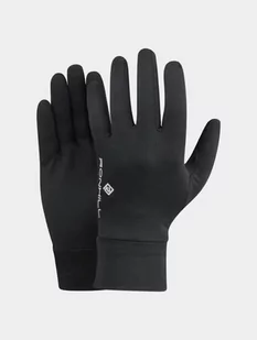 RONHILL Rękawiczki biegowe CLASSIC GLOVE czarne - Rękawiczki sportowe męskie - miniaturka - grafika 1