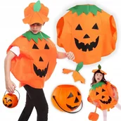 Stroje karnawałowe - Kostium Dynia Przebranie Strój Dyni Na Halloween Bal Przebierańców +Koszyk - miniaturka - grafika 1