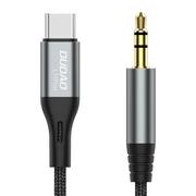 Kable - Dudao Dudao kabel audio USB-C - mini jack 3.5mm szary (L11PROT) L11PROT - miniaturka - grafika 1