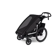 Wózki dziecięce - Wózek dziecięcy Thule Chariot Sport 2 single black - miniaturka - grafika 1