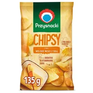Inne przekąski suche - Intersnack Poland Sp. z o.o. Chipsy Przysnacki o smaku wiejskie masło z solą 135 g - miniaturka - grafika 1
