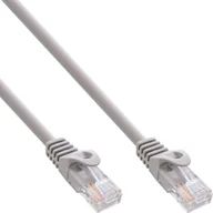 Patchcordy - InLine InLine® Patch Cable U/UTP Cat.5e AWG26 grey 10m, special latching nose protection - miniaturka - grafika 1