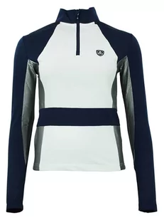 Peak Mountain Koszulka funkcyjna "Anath" w kolorze czarno-białym - Koszulki sportowe damskie - miniaturka - grafika 1