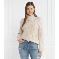 Swetry damskie - Marc Cain Wełniany sweter | Regular Fit - miniaturka - grafika 1