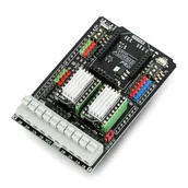 Podzespoły elektroniczne - DFRobot DRV8825 - dwukanałowy sterownik silników krokowych 45V/2,5A - Shield dla Arduino - miniaturka - grafika 1