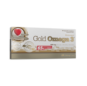 Witaminy i minerały dla sportowców - Olimp - Sport Gold Omega 3 1000 mg - miniaturka - grafika 1