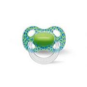 Smoczki uspokajające - Bibi Swiss Smoczek ortodontyczny uspokajający wild baby/zielony (sil) happiness - miniaturka - grafika 1